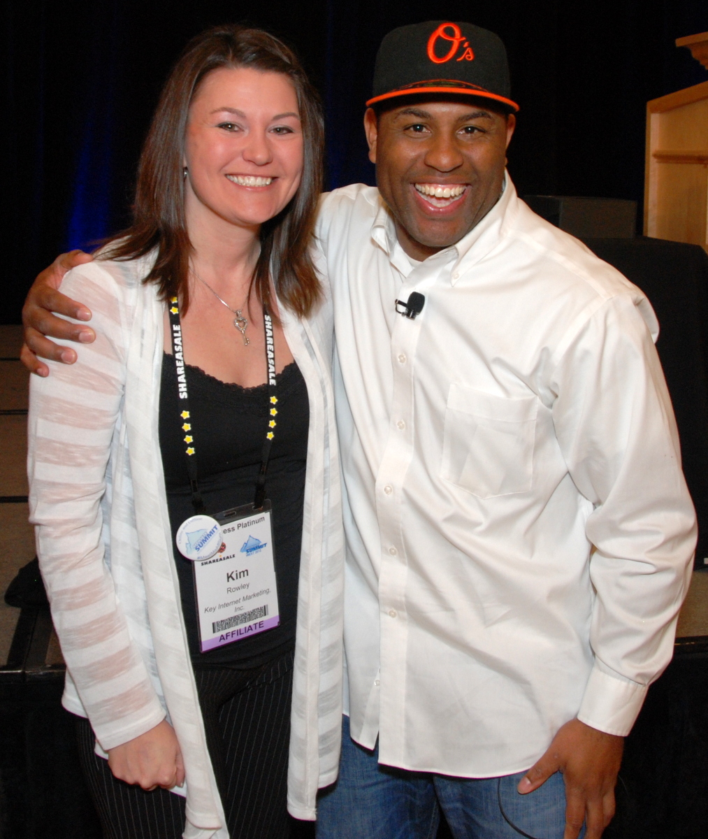 Kim Rowley and Eric Thomas