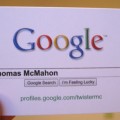Google+ Business Card