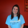 Kim Rowley wearing ShareASale shirt