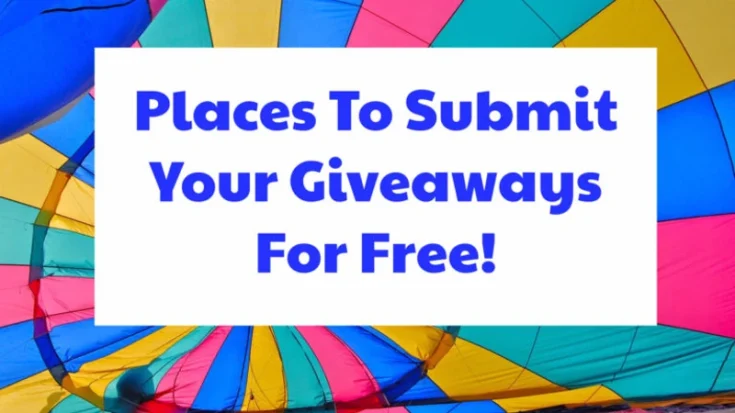 Submit your Sweepstakes for free marketing