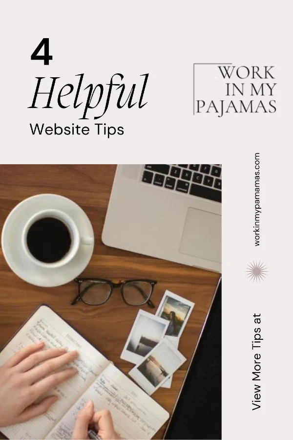 Helpful Website Tips