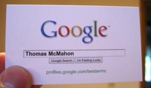 Google+ Business Card