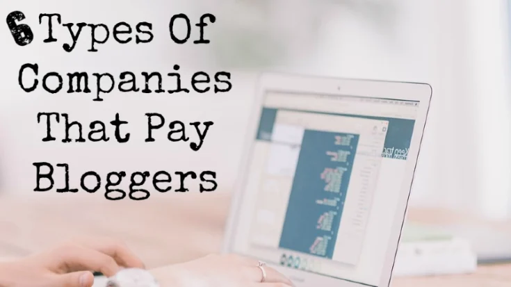 types of companies that pay bloggers